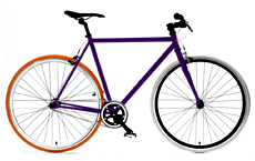 700C fixed gear bicycle